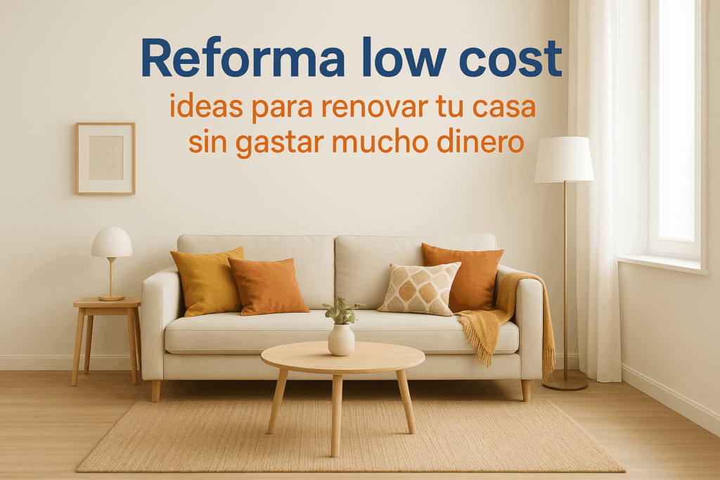 Reforma low cost: ideas para renovar tu casa sin gastar mucho dinero